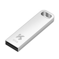  KINGSHARE 金胜 U201 32GB USB2.0 U盘 银色