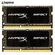 金士顿(Kingston)骇客神条 Impact系列 DDR3L 1866 16G(8Gx2)套装 笔记本内存