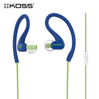 KOSS 高斯 KSC32iB 耳挂式运动耳机 蓝色