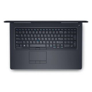 DELL 戴尔 Dell Precision Dell Precision 7720 17.3英寸移动工作站笔记本 I7-7820HQ/32G/256G+2T/P3000 6G/W10/4K/3年