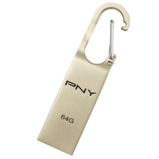  PNY 必恩威 快扣2.0 U盘 定制版 64GB