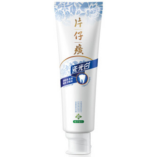 PZH 片仔癀 瓷光白牙膏 桃花+薄荷+栀子各155g共465g