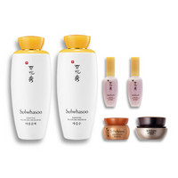 Sulwhasoo 雪花秀 滋盈肌本套 (水 125ml+乳 125ml+精华 8ml*2瓶+臻秀霜 8ml+人参霜 5ml)