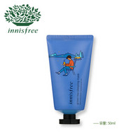 innisfree 悦诗风吟 绿茶精萃舒缓保湿晚安水凝膜（环保手帕限量版） 50ml（露营者）