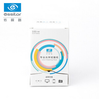 ESSILOR 依路视 镜头拭镜纸消毒清洁 100片装 MX004