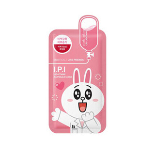 MEDIHEAL 美迪惠尔 恋朋 Line Friends 清澈透亮面膜 27ml*10片 粉色可妮兔