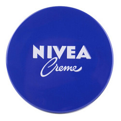 德国进口 妮维雅NIVEA经典蓝罐润肤霜250ml 润肤霜补水身体乳发膜唇膜手膜 *3件