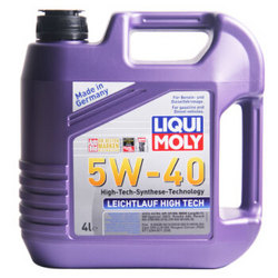 力魔（LIQUI MOLY）高科技雷神全合成机油 5W-40 SN/CF 4L（德国原装进口）