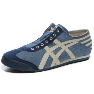 Onitsuka Tiger 鬼冢虎 MEXICO 66 TH342N-4202 中性款街头运动休闲鞋 深蓝色 42