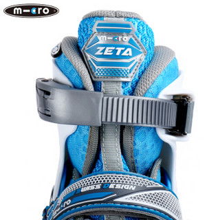 m-cro 米高 ZETA 儿童轮滑鞋 (蓝色单鞋、L码)