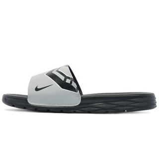 NIKE 耐克 917551-001 BENASSI SOLARSOFT NBA 男子球队运动拖鞋 黑色 41码