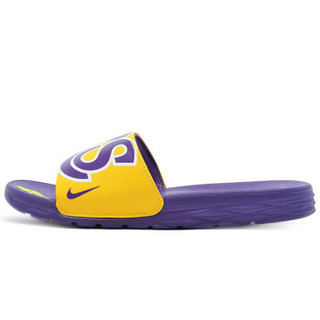 NIKE 耐克 917551-700 BENASSI SOLARSOFT NBA 男子球队拖鞋 紫色 44码