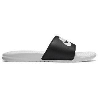 NIKE 耐克 818736-011 BENASSI JDI MISMATCH 男子一字拖鞋 黑色 44码