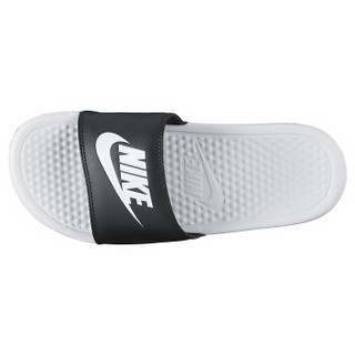 NIKE 耐克 818736-011 BENASSI JDI MISMATCH 男子一字拖鞋 黑色 44码