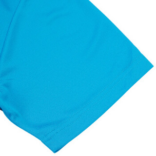 VICTOR 威克多 T-6027C 短袖T恤 蓝色 XXL