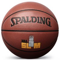 SPALDING 斯伯丁 74-441Y 室内室外通用 耐磨PU蓝球 (7号/标准)