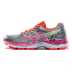 ASICS亚瑟士 跑鞋 女跑步鞋 透气运动鞋 GEL-EXALT 3  T666N-9335 银色/粉色/珊瑚色 37 *2件