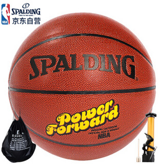 SPALDING 斯伯丁 74-103 大前锋篮球 室内外比赛PU蓝球 (7号/标准)