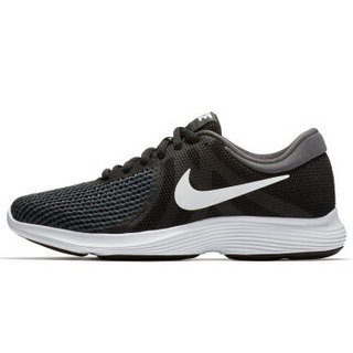 NIKE 耐克 Revolution 4 女子跑鞋 908999-001 黑/白 36