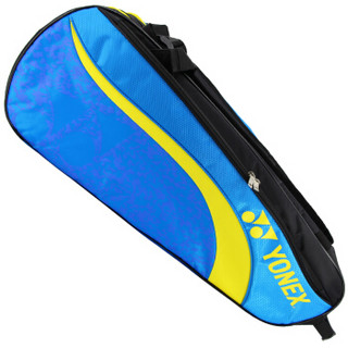 尤尼克斯YONEX羽毛球拍包双肩背包6支装独立鞋袋BAG8826CR-346黄蓝
