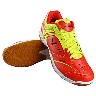 VICTOR 威克多 SH-A501-OE 男女胜利羽毛球鞋 (橙黄色、44)