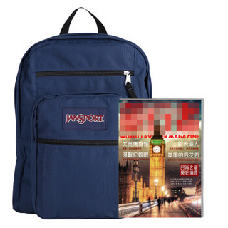 JANSPORT杰斯伯大学生系列双肩包背包书包TDN7003纯色
