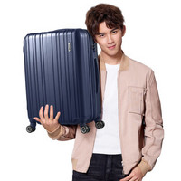 AMERICAN TOURISTER 美旅 79B 大容量万向轮拉杆箱 海港蓝 24寸