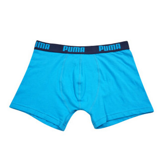 PUMA 彪马 M-1500-2 男士平角裤 (2条装、L(170/80)、浅蓝+深蓝)