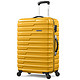 AMERICAN TOURISTER 美旅 BF9 商务大容量旅行箱 黄色格纹 29寸