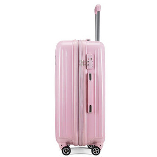 AMERICAN TOURISTER 美旅 79B 大容量万向轮拉杆箱 粉色 24寸