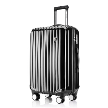 GENVAS 君华仕 A-7001-261 万向轮拉杆箱 黑色 26英寸