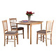  历史低价：easy life 生活诚品 SMD10376T 实木餐桌椅套装 一桌四椅　