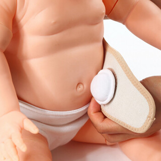 早康婴儿脐疝袋2套装凸肚脐贴医用新生儿护脐带小儿小肠气疝气带婴幼儿脐疝带