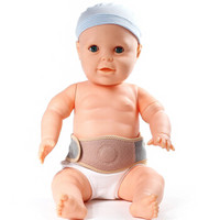 早康婴儿脐疝袋1套装凸肚脐贴医用新生儿护脐带小儿小肠气疝气带婴幼儿脐疝带