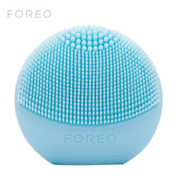 斐珞尔（FOREO）洁面仪 小型硅胶电动清洁毛孔 洗脸仪 非充电型 露娜玩趣版 LUNA PLAY 薄荷蓝