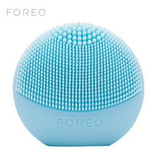 斐珞尔（FOREO）洁面仪 小型硅胶电动清洁脸部美容仪非充电型 露娜玩趣版 LUNA PLAY 薄荷蓝