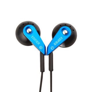 EDIFIER 漫步者 H185 耳塞式耳机 电光蓝色