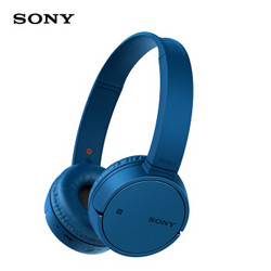 SONY 索尼 WH-CH500 蓝牙立体声耳机 蓝色