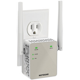 NETGEAR 美国网件 EX6120 1200M WiFi 5 信号放大器