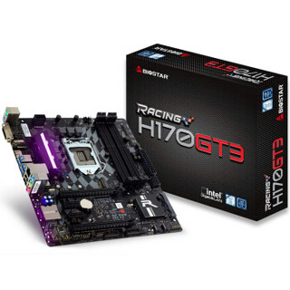 BIOSTAR 映泰 H170GT3 主板（Intel H170/ LGA 1151)