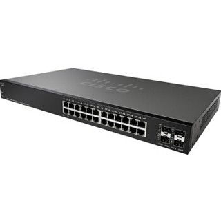 CISCO 思科 SG220-28MP-K9-CN 24口千兆全POE可管理交换机