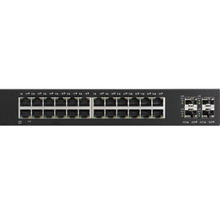 CISCO 思科 SG220-28MP-K9-CN 24口千兆全POE可管理交换机