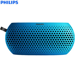  PHILIPS 飞利浦 SBM130BLU 插卡音箱 蓝色