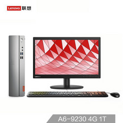 联想（Lenovo）天逸310S个人商务台式电脑整机（AMD A6 4G 1T集显 WiFi 蓝牙  win10）19.5英寸