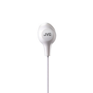  JVC 杰伟世 棉花糖系列 FX38M 入耳式耳机 纯净白