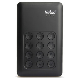 Netac 朗科 K390 USB3.0 加密式移动硬盘 1TB