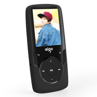  aigo 爱国者 MP3-102 音乐播放器 黑色