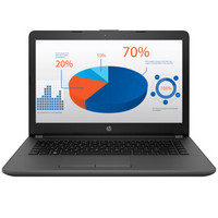 HP 惠普 达人 246 G6 14.0英寸 商务本 黑灰银色(酷睿i5-7200U、R5 M520、4GB、500GB SSD、720P)