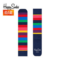 Happy Socks圆横条情侣袜子经典运动系列男女条纹棉袜夏 ATSTR27-6000 41-46