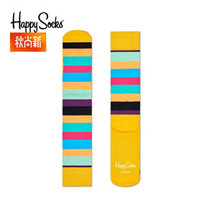 Happy Socks圆横条情侣袜子经典运动系列男女条纹棉袜夏 ATSTR27-2000 36-40